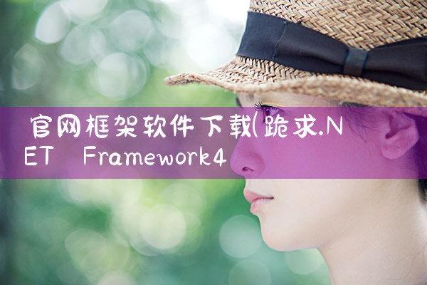 官网框架软件下载